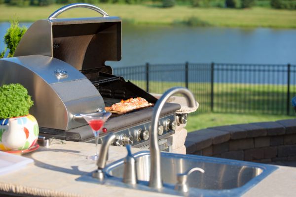 Outdoor Kitchen Plumbing in Gilroy
